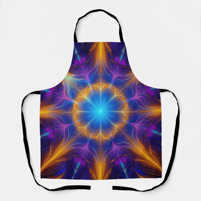Very Much Manipulated Lyapunov Fractal Apron (Front)