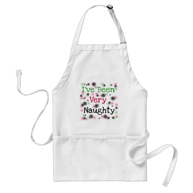 Very Naughty Standard Apron (Front)
