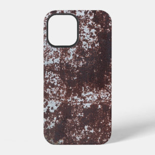Very old rusted sheet iron. Textured metal surface iPhone 12 Case