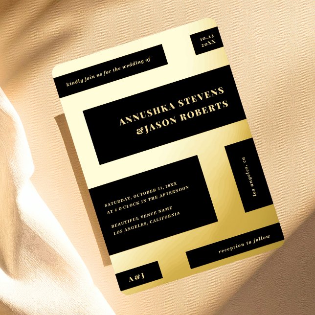 Very Organised Geometric Blocks Photo Wedding Real (Creator Uploaded)