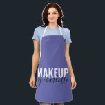 Very Peri Modern Business Salon Professional Apron<br><div class="desc">Very Peri Modern Business Salon Professional Apron</div>