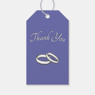 Very Peri Periwinkle with Wedding Bands Gift Tags