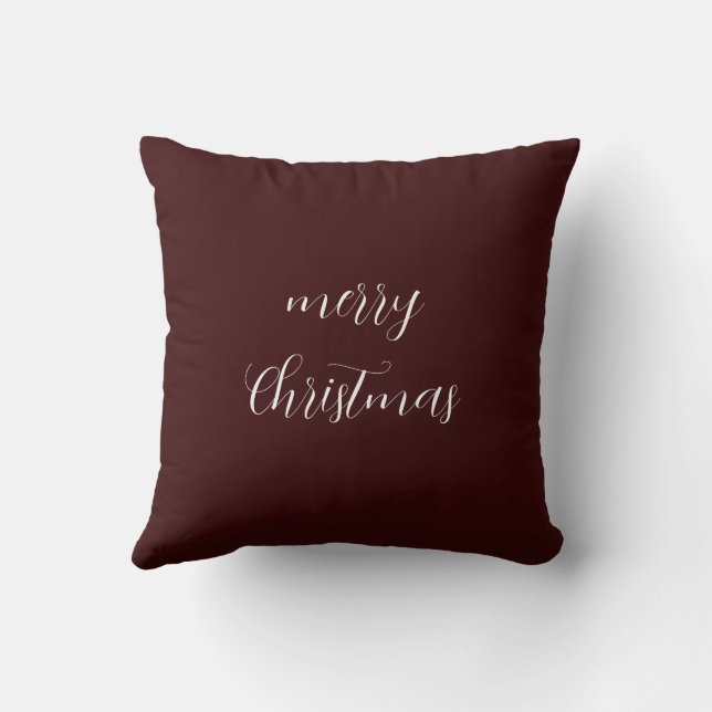 🎄 Very Pretty Merry Christmas  Pillow 🎄 (Back)