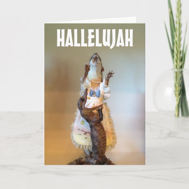 Very religious holiday card (Front)