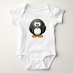Very Round Penguin Baby T-Shirt Baby Bodysuit