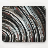 Very rustic silvery stripes or circular cutouts   