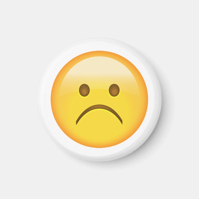 Very sad - Emoji Magnet (Front)