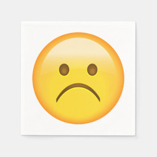 Very sad - Emoji Napkin