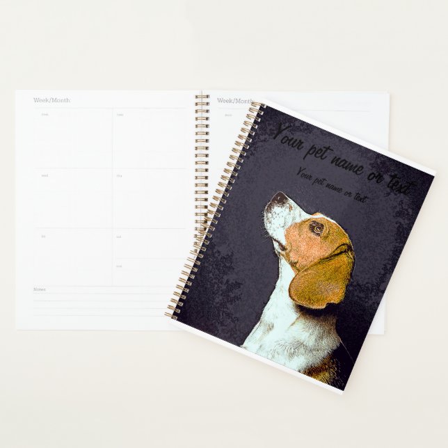 Very Smart Beagle Dog Planner (Display)