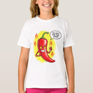 Very Spicy Pepper, by Natasha Us T-Shirt