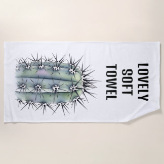 Very spiny Cactus Beach Towel