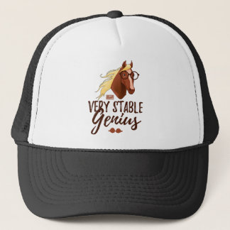 Very Stable Genius Tweet President Trump Political Trucker Hat