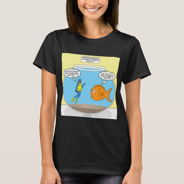 Very Strange SCUBA Dive! T-Shirt (Front)