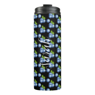 Very Sweet Summer Blueberries Thermal Tumbler