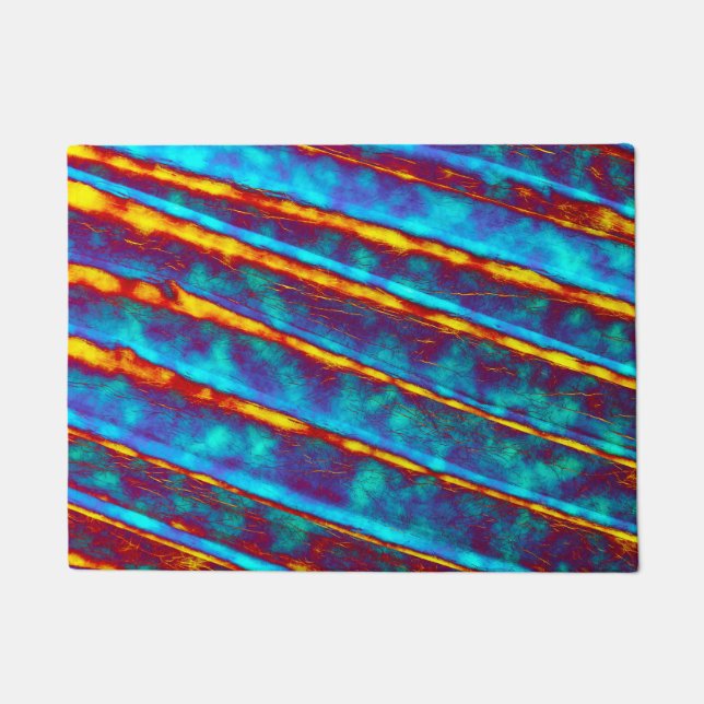 Very Unique Abstract Texture Doormat (Front)