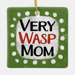 Very Wasp Mum Ornament