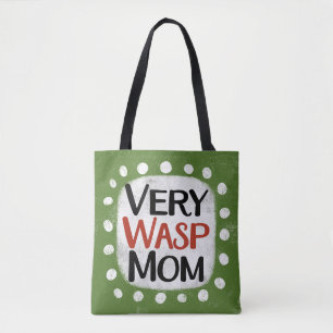 Very Wasp Mum Tote Bag
