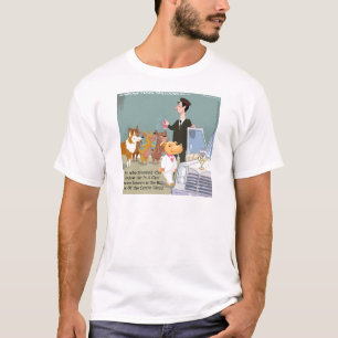 Very Wealthy Dog Funny T-Shirt