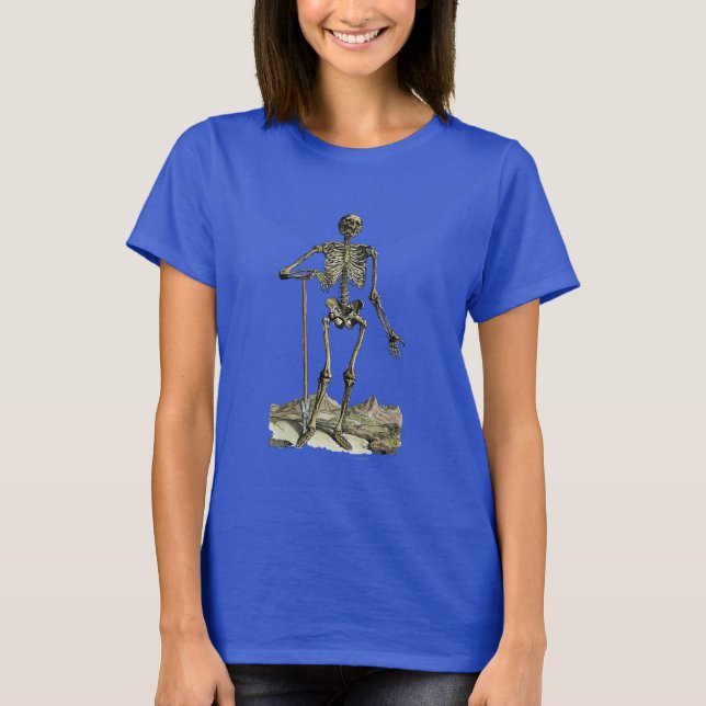 Vesalius: Skeletal System T-Shirt (Front)