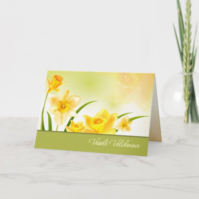Veselé Velikonoce. Czech Easter Cards (Front)