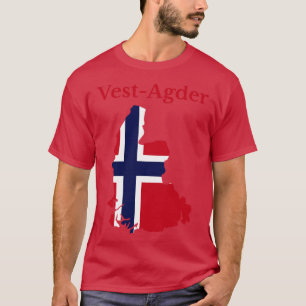 Vest Agder County Norway T-Shirt