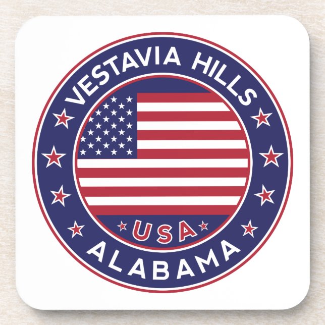 Vestavia Hills, Alabama Coaster (Front)