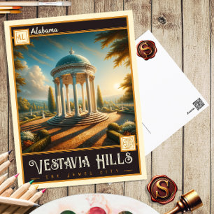 Vestavia Hills, Alabama Vintage Postcard