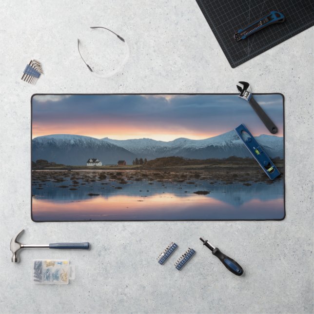 Vesteralen Islands Norway Desk Mat (Workstation)