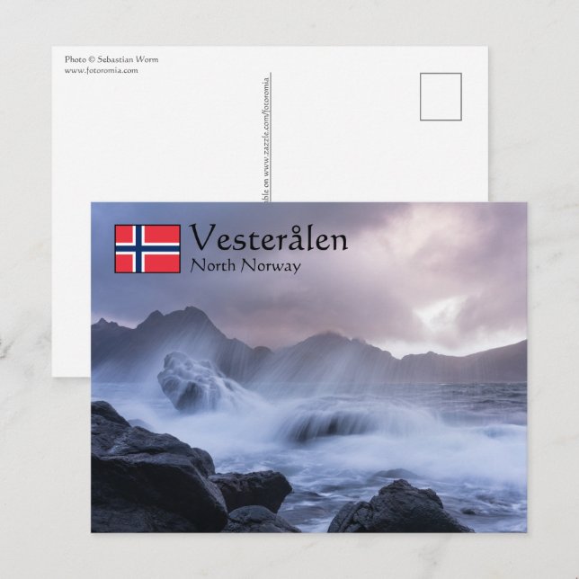 Vesteralen Islands Norway Postcard (Front/Back)