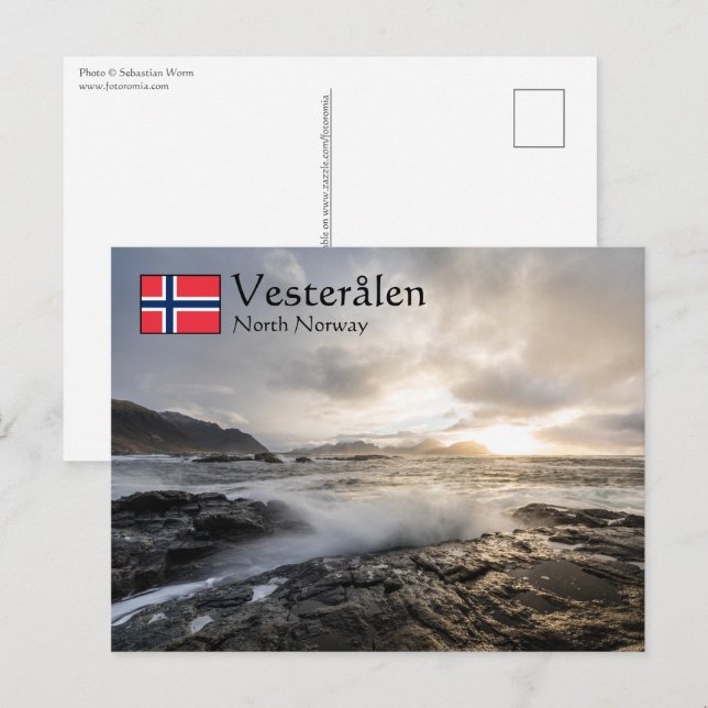 Vesteralen Islands Norway Postcard (Front/Back)