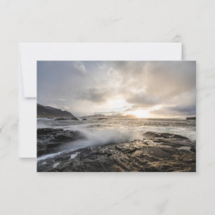 Vesteralen Seascape Card