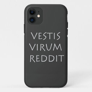 Vestis virum reddit Case-Mate iPhone case
