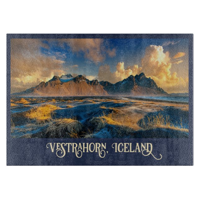 Vestrahorn Mountains, Iceland Cutting Board (Front)