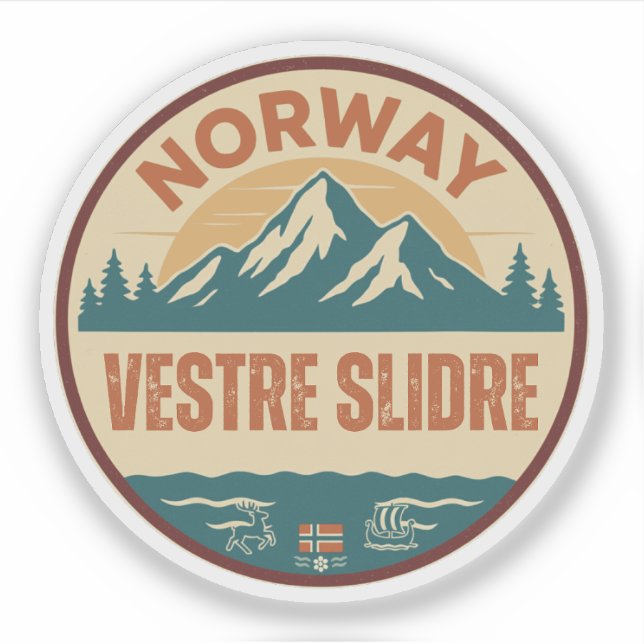 Vestre Slidre, Norge Norway (Front)