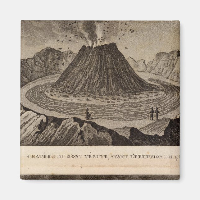 Vesuve, Dolomieu Magnet (Front)