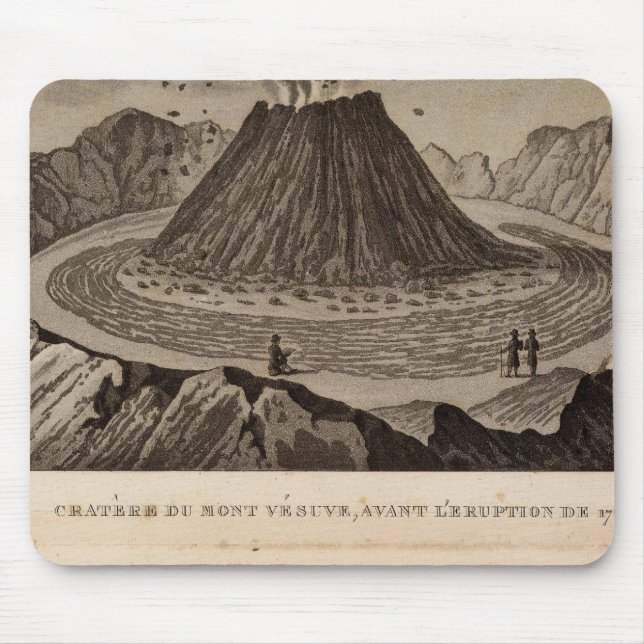Vesuve, Dolomieu Mouse Pad (Front)