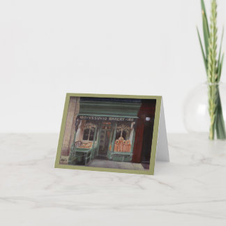 Vesuvio Bakery NYC Card