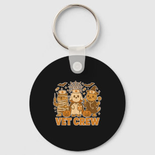 Vet Crew Halloween Costume Dog Cat Capybara Pet Te Key Ring