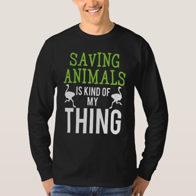 Vet I Save Animals 1 T-Shirt (Front)