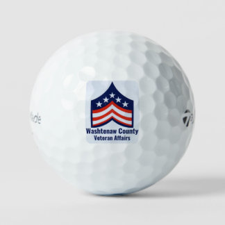 Vet logo golf balls