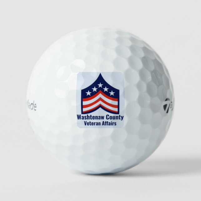 Vet logo golf balls (Front)