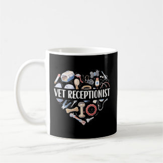 Vet Receptionist Veterinarian Receptionist Vet Sec Coffee Mug