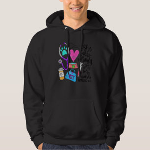 Vet Tech Animal Nurse Veterinarian Technician Vete Hoodie