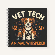 Vet Tech Animal Whisperer Cute Puppy Stethoscope