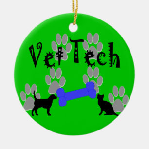 Vet Tech Christmas Ornament