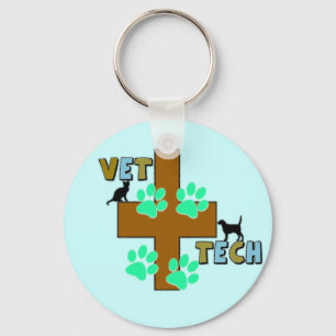 Vet Tech Gift Key Ring