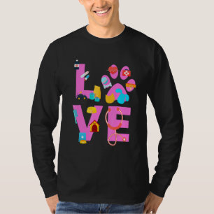 Vet Tech Love  Veterinary Technician 3 T-Shirt