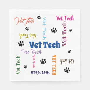 Vet Tech Napkin