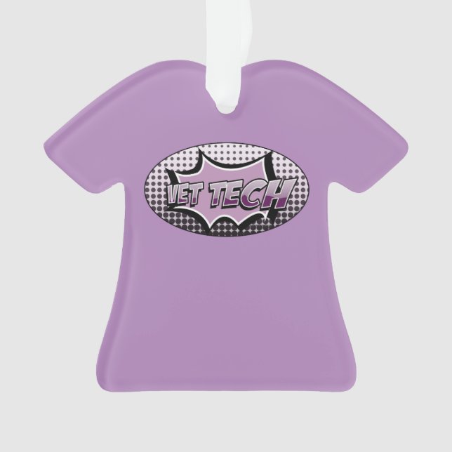 vet tech ornament (Front)