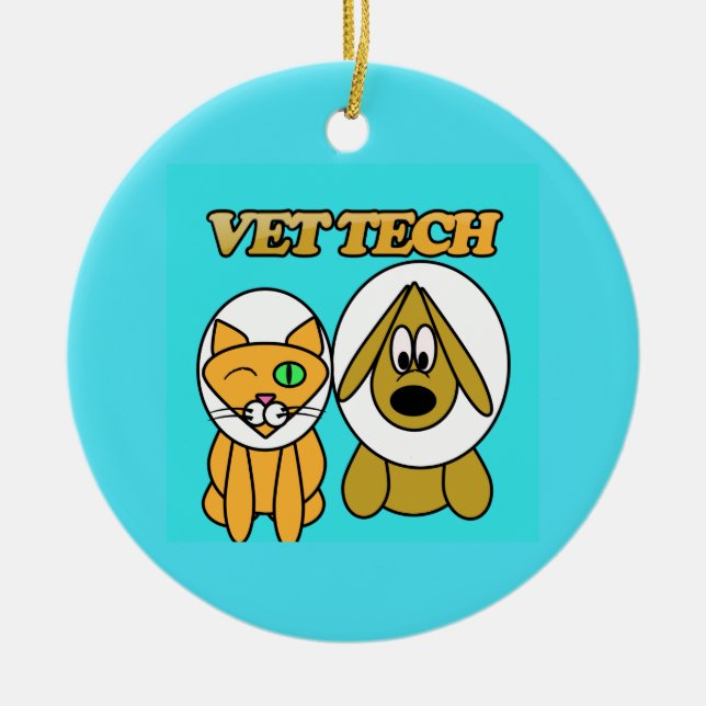 vet tech ornament (Front)